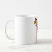 "Welkom op Parris Island" 11oz. Klassieke witte Mo Koffiemok (Links)