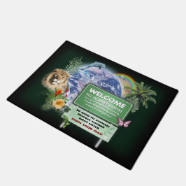 Welkom op Planet Earth Deurmat