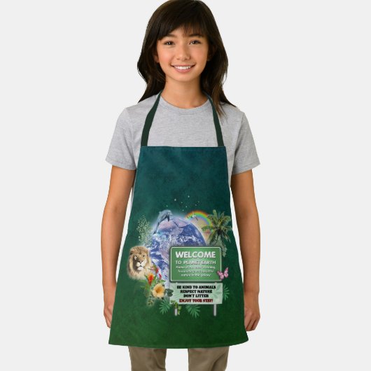 Welkom op Planet Earth Schort (Insitu)