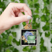 Welkom op Planet Earth Sleutelhanger (Hand)