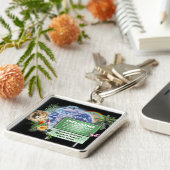 Welkom op Planet Earth Sleutelhanger (Zijkant)