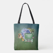 Welkom op Planet Earth Tote Bag (Achterkant)