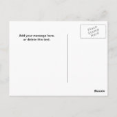 Welkom op school Kindergarten met een kleurcode Briefkaart (Achterkant)