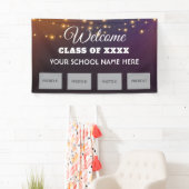 Welkom op school met foto's banner (Insitu)