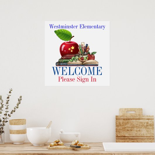 Welkom op school - SRF Poster (Keuken)