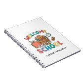 WELKOM OP SCHOOL TERUG NOTITIEBOEK (Rechterzijde)