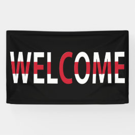 Welkom overlay op Engeland Vlag (h) Brecht Spandoek