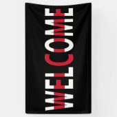 Welkom overlay op Engeland Vlag (h) Brecht Spandoek (Verticaal)