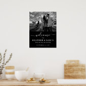 Welkom Paar's Fotodouche Digitaal of Poster (Keuken)