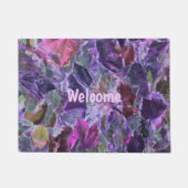Welkom Paarse bladzijden Deurmat (Voorkant)