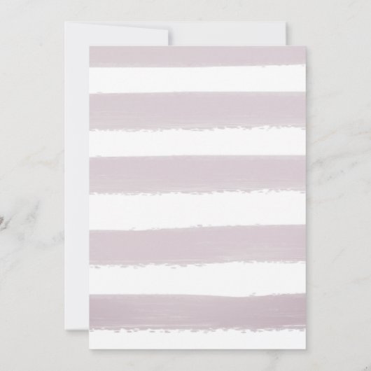 Welkom Paarse Foto Script Personaliseer Geboorte Aankondiging (Achterkant)