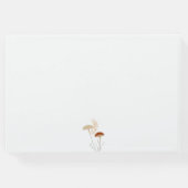 Welkom paddenstoel-Baby shower Gastenboek (Achterkant)