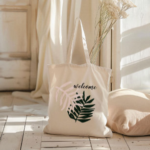 Welkom Palm Getaway Canvas tas