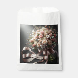 Welkom papieren zak bedankzakje