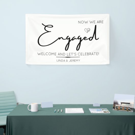 Welkom partij bij service spandoek (Beurs)