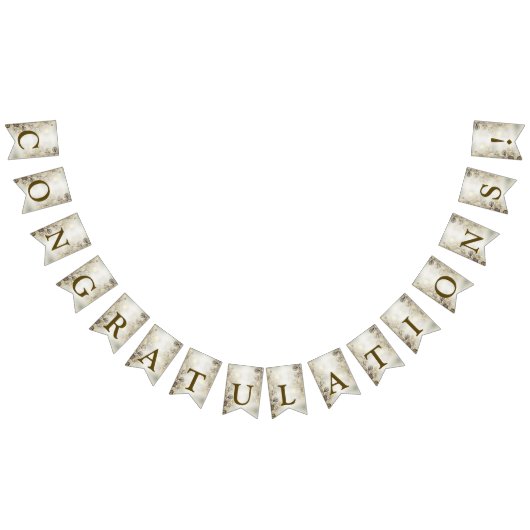 Welkom Party Waterverf Golden Eucalyptus Foliage Vlaggetjes (Alle)