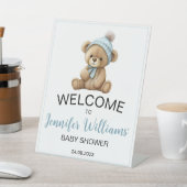 Welkom Pedestal Sign Reclamebord Met Voetstuk (Insitu)