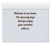 Welkom Phoenix Arizona Red Rock Photo House Guest (Binenzijde Horizontaal (Onderkant))