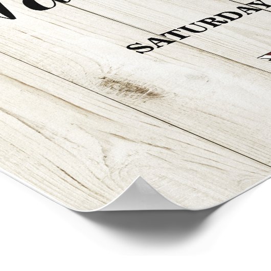 Welkom Poster Geweiaanslag Bord Huwelijk Bloemstuk (Hoek)