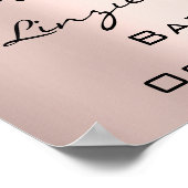 Welkom Poster Roos Drijft Baby shower Girl Boy (Hoek)