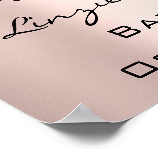 Welkom Poster Roos Drijft Baby shower Girl Boy (Hoek)