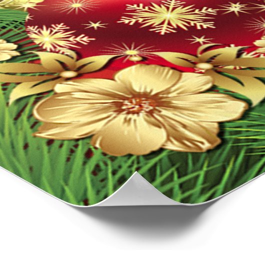 Welkom Poster voor feestdagen (Hoek)