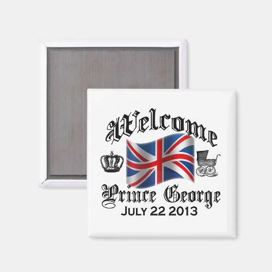 Welkom Prins George Juli 22 Magneet