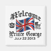Welkom Prins George Juli 22 Magneet