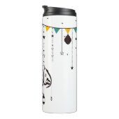 Welkom Ramadan, Arabische kalligrafie Thermosbeker (Geroteerd rechts)