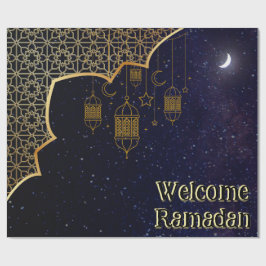 Welkom Ramadan: Islamitisch ontwerp Cadeaupapier