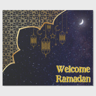 Welkom Ramadan: Islamitisch ontwerp Cadeaupapier