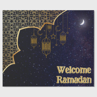 Welkom Ramadan: Islamitisch ontwerp Cadeaupapier