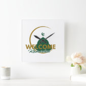 Welkom Ramadan Wandklok – Islamitische Moskee Halv (Huis)