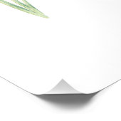 Welkom Ranunculus & Anemones Bruids Shower Aangepa Perfect Poster (Hoek)