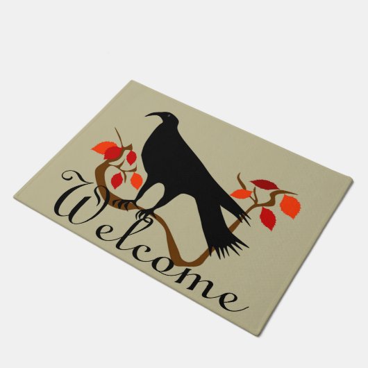 Welkom Raven Deurmat (Schuin)