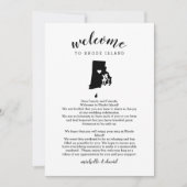 Welkom Rhode Island Weddenschap & reisroute (Voorkant)