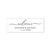 Welkom Rubberstempel (Afrduk)