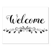 Welkom Rubberstempel (Afrduk)