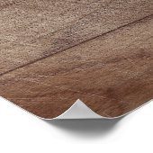 Welkom Safari Oerwoud Baby shower Sign Poster (Hoek)