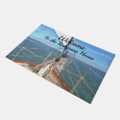 Welkom San Francisco Sailing 0869 Deurmat (Schuin)