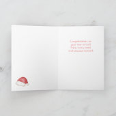 Welkom Santa Baby Gefeliciteerd Kaart (Binnen)