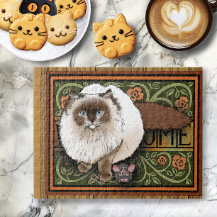 Welkom Siamese Kat Muis Legpuzzel