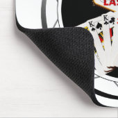 Welkom Sign Black Poker Chip Muismat (Hoek)