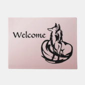 Welkom Sly Fox Deurmat (Voorkant)