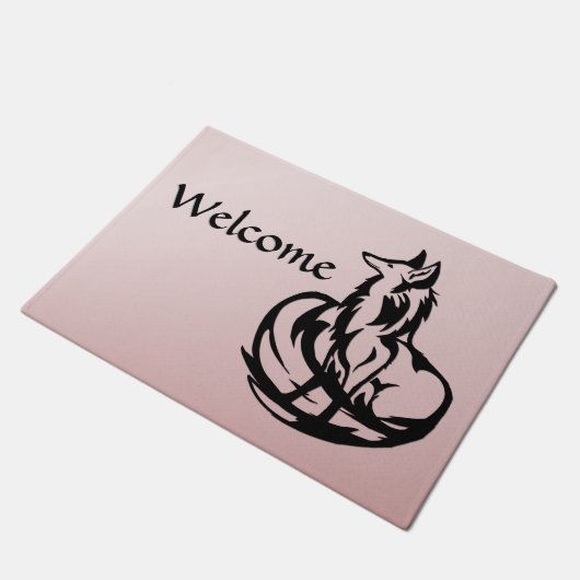 Welkom Sly Fox Deurmat (Schuin)