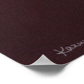 Welkom Sock Monkey-Poster Poster (Hoek)