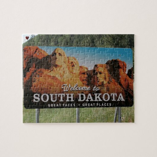 Welkom South Dakota Legpuzzel (Horizontaal)