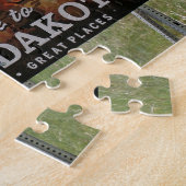Welkom South Dakota Legpuzzel (Zijkant)