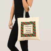 Welkom ST KITTS NEVIS Custom Tote Bag (Voorkant (product))