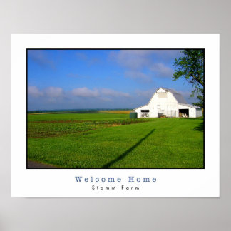Welkom, startpunt 1 poster
